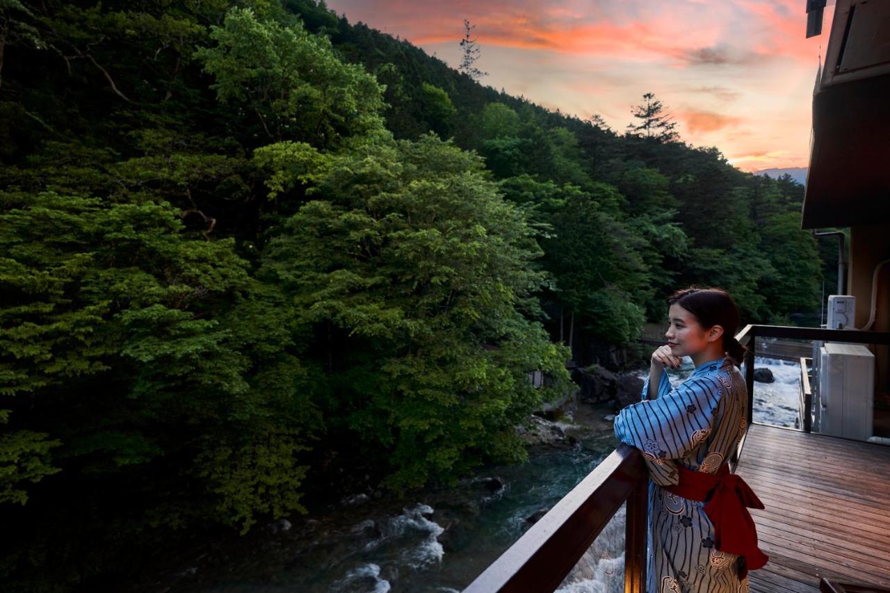 Shima-Onsen Toshimaya Nakanojo Екстер'єр фото