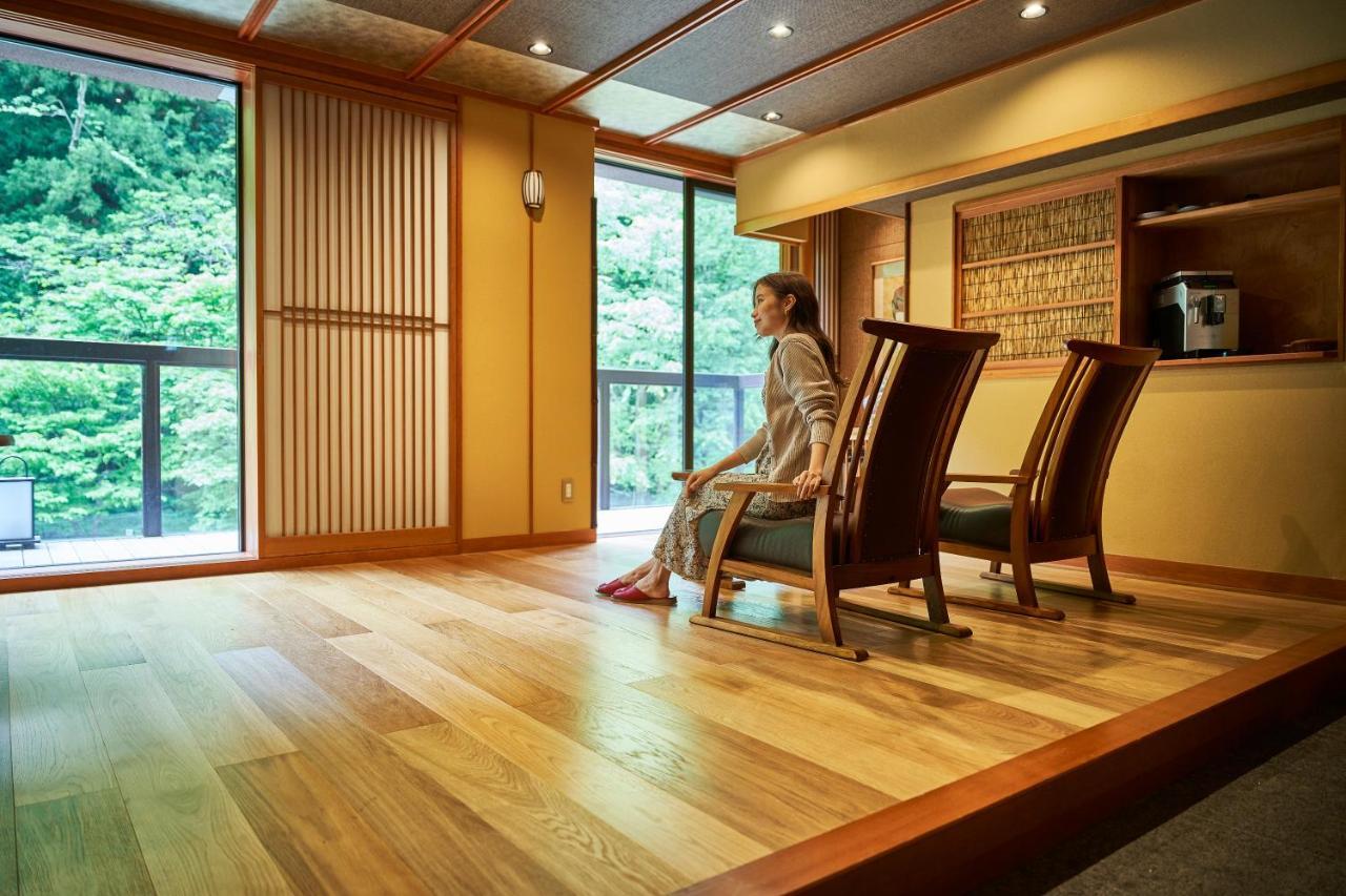 Shima-Onsen Toshimaya Nakanojo Екстер'єр фото