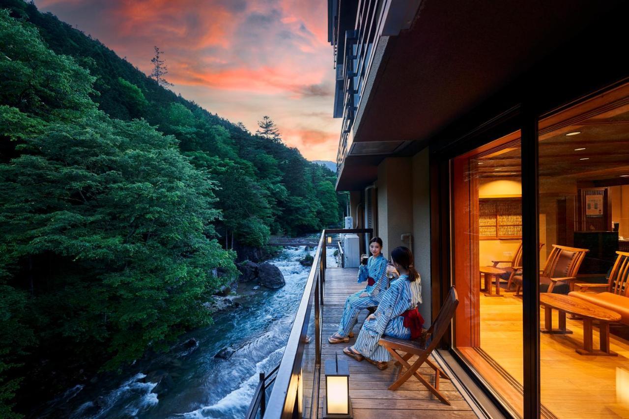 Shima-Onsen Toshimaya Nakanojo Екстер'єр фото
